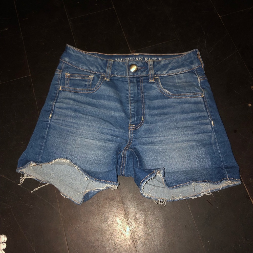High waisted shorts